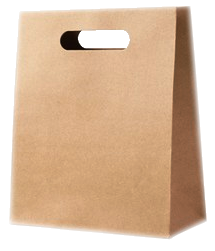 Die Cut Paper Carrying Bag