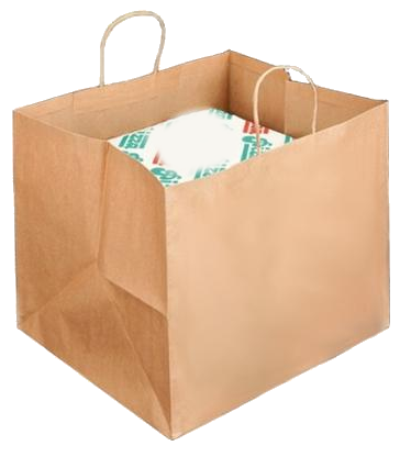 Restaurant Pick up Packing Paper Bags Contain Various Food - China Pick up  Paper Bags, Kraft Paper Bags | Made-in-China.com