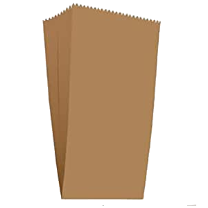 v bottom paper bag